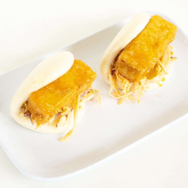 Sweet Chili Tofu Bao Buns.