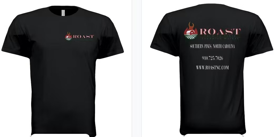 Black Roast T-Shirt.