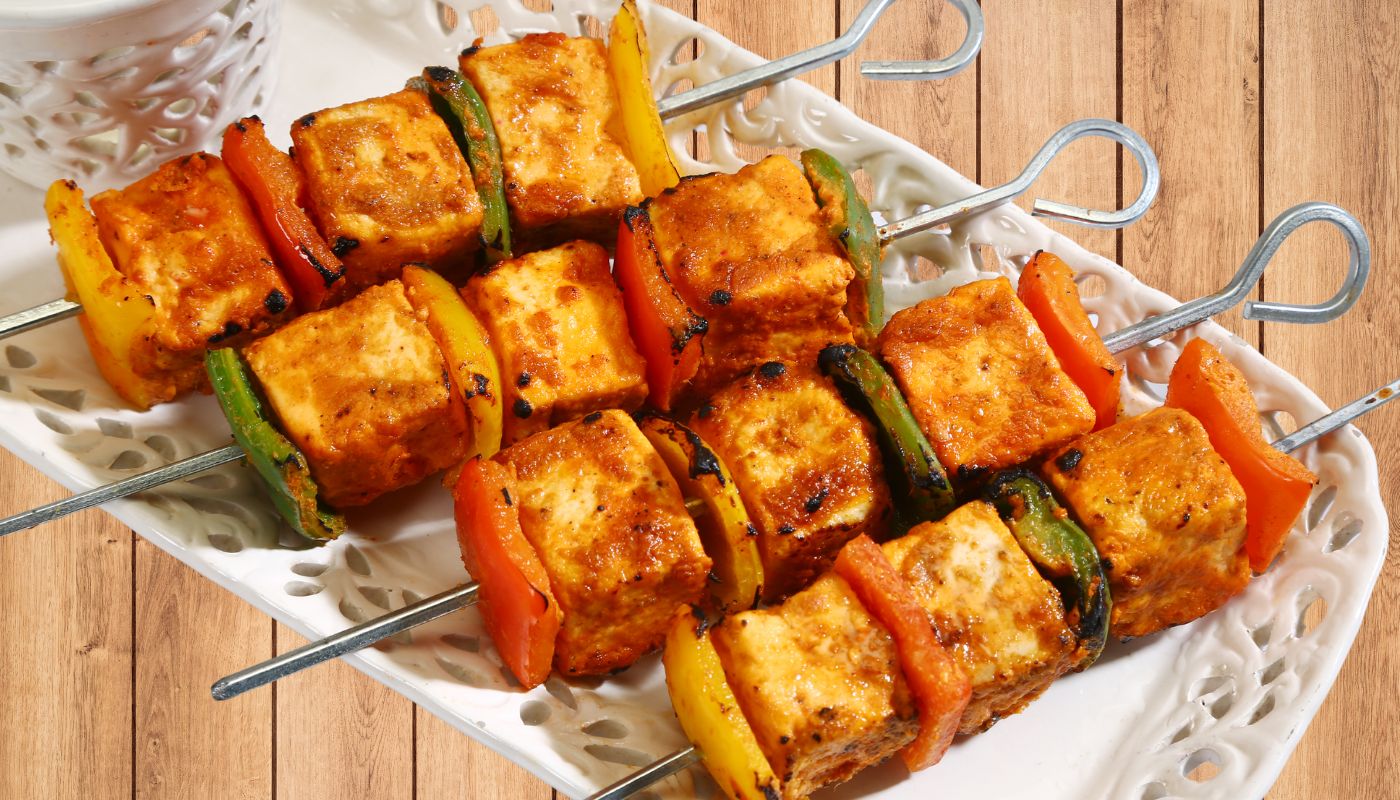 Tandoori Paneer Tikka.