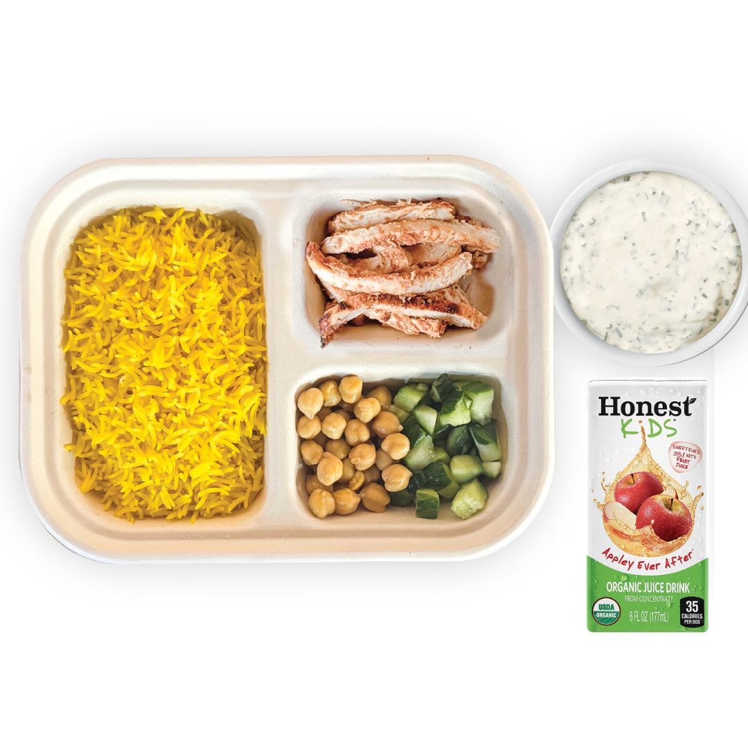 Kids Chicken Rice Bowl.