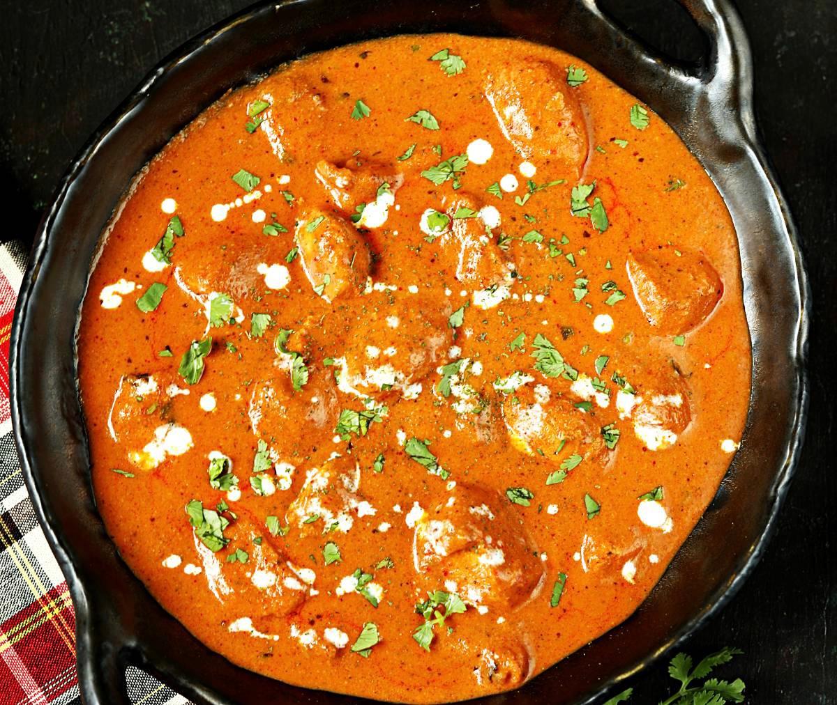 Lamb Tikka Masala.