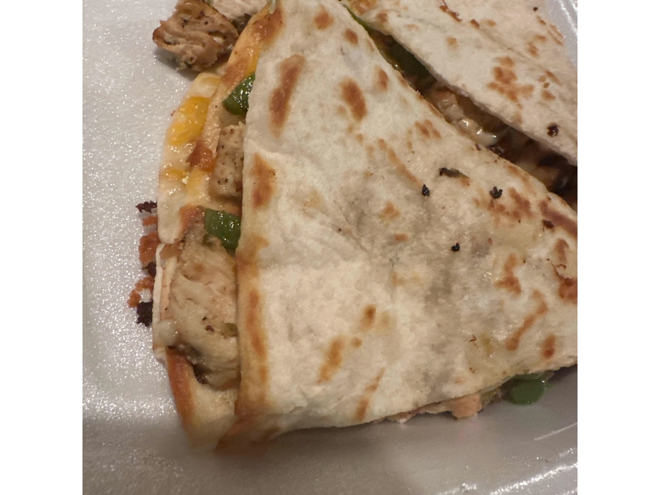 Chicken Quesadilla.