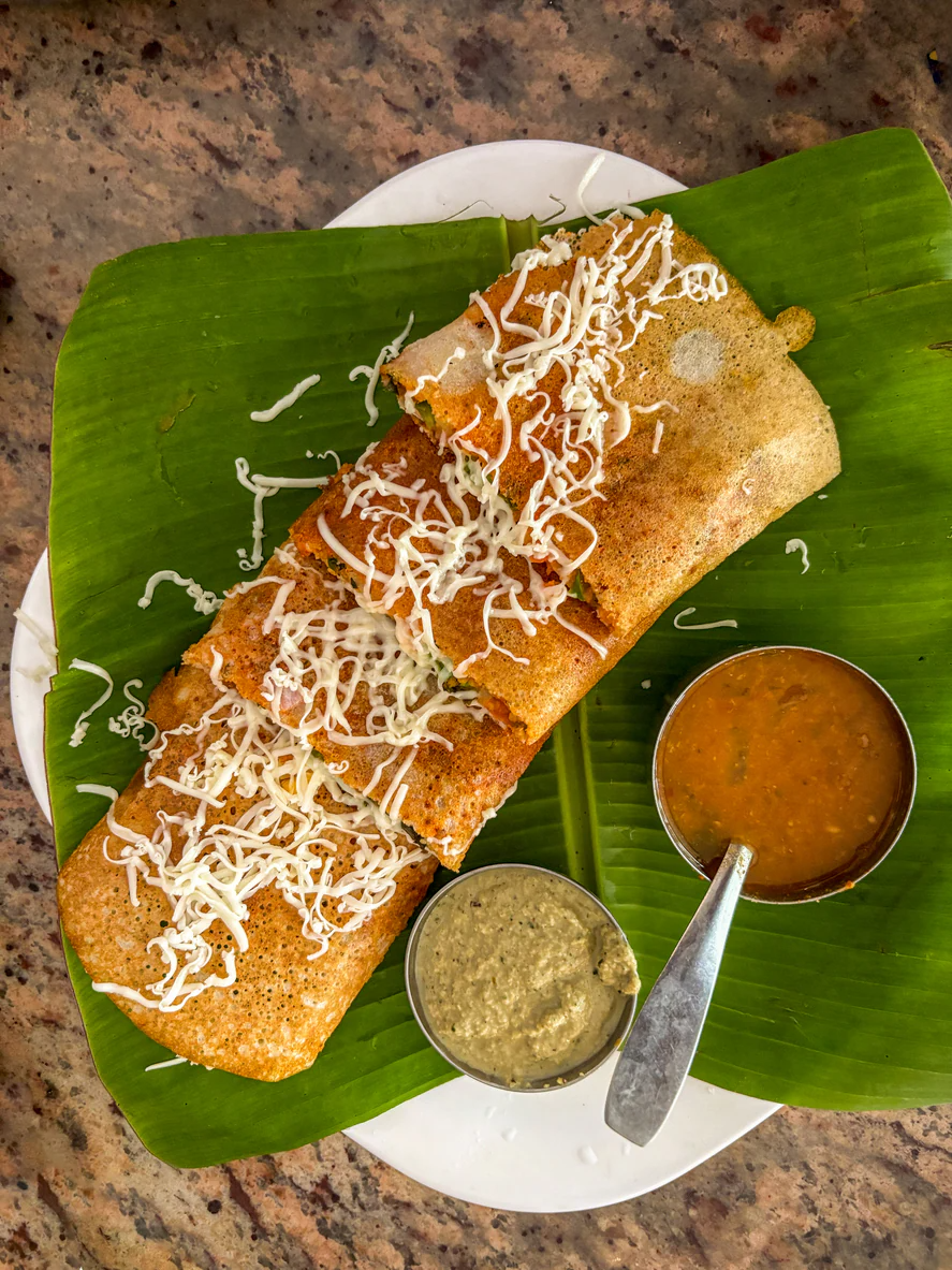 Cheese Dosa.