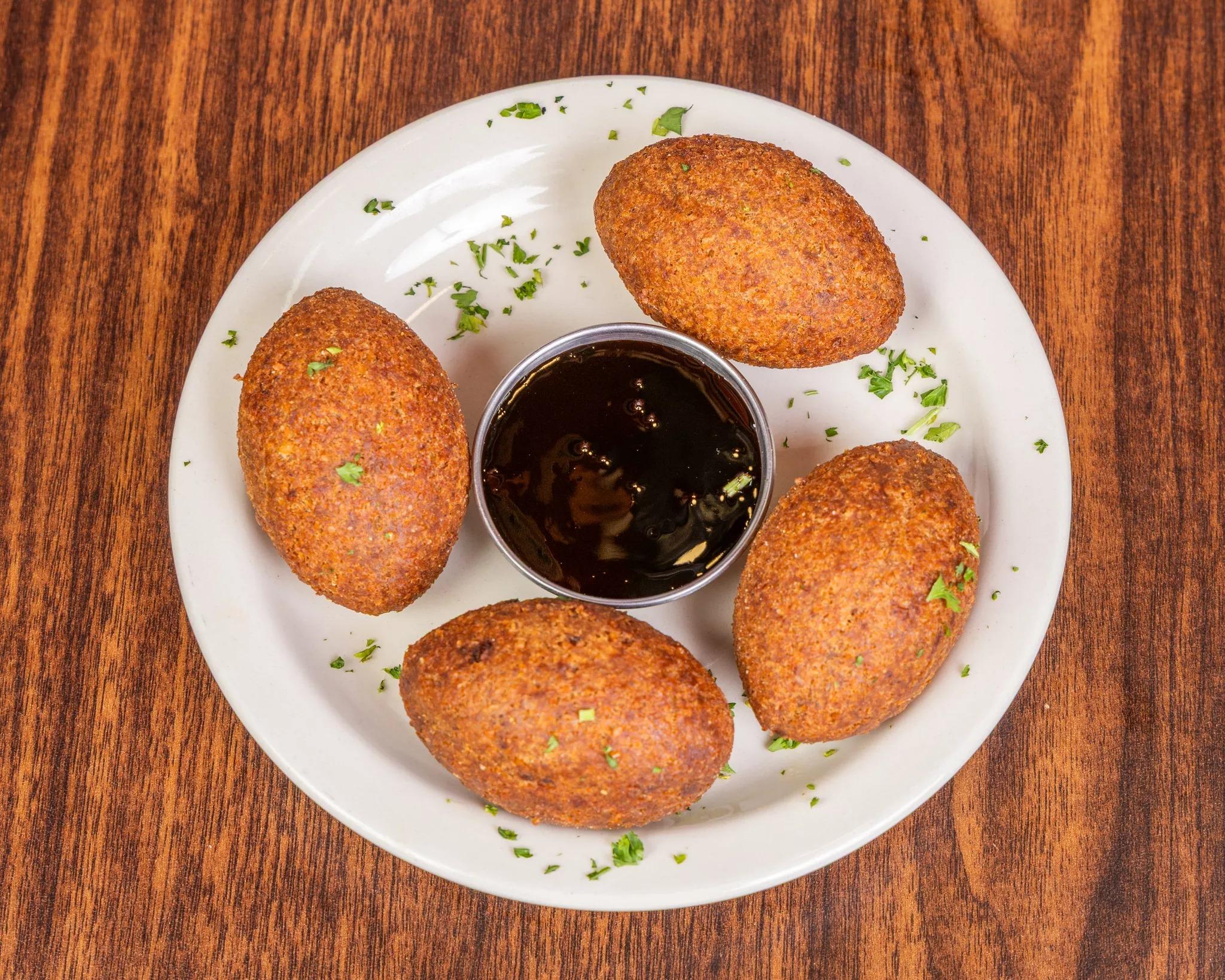 Fried Kibbeh.