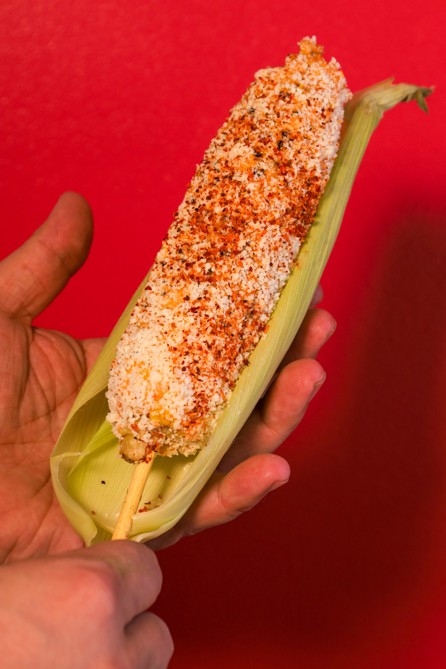 Elote (Corn on the Cob).