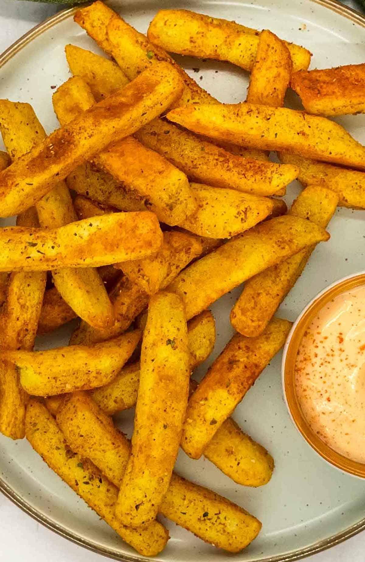 Peri peri fries.