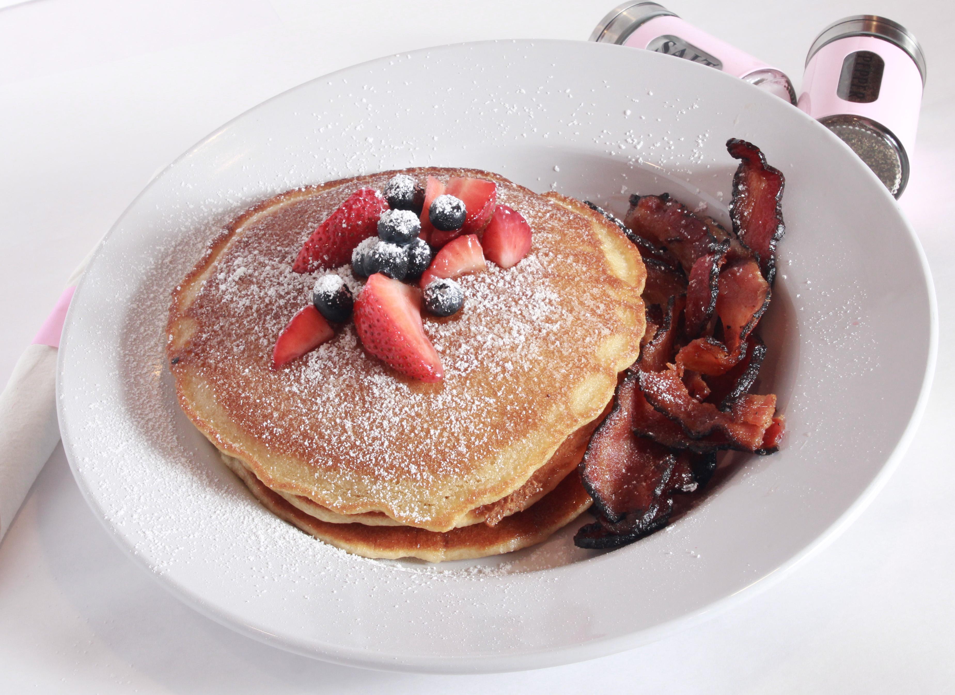 Hot Cakes & Bacon.
