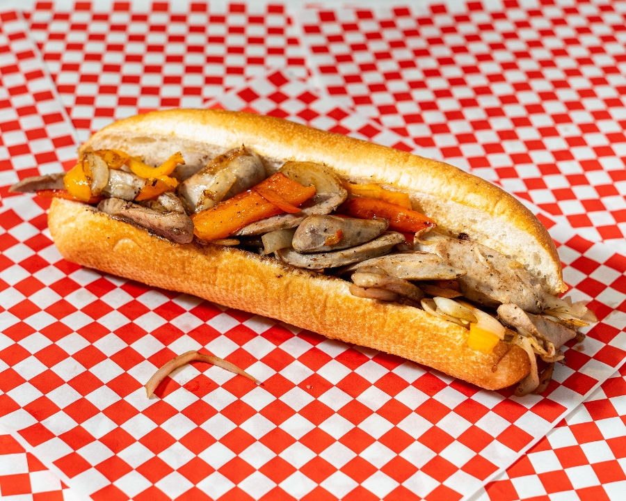 Sausage, Peppers ad Onion Sub.