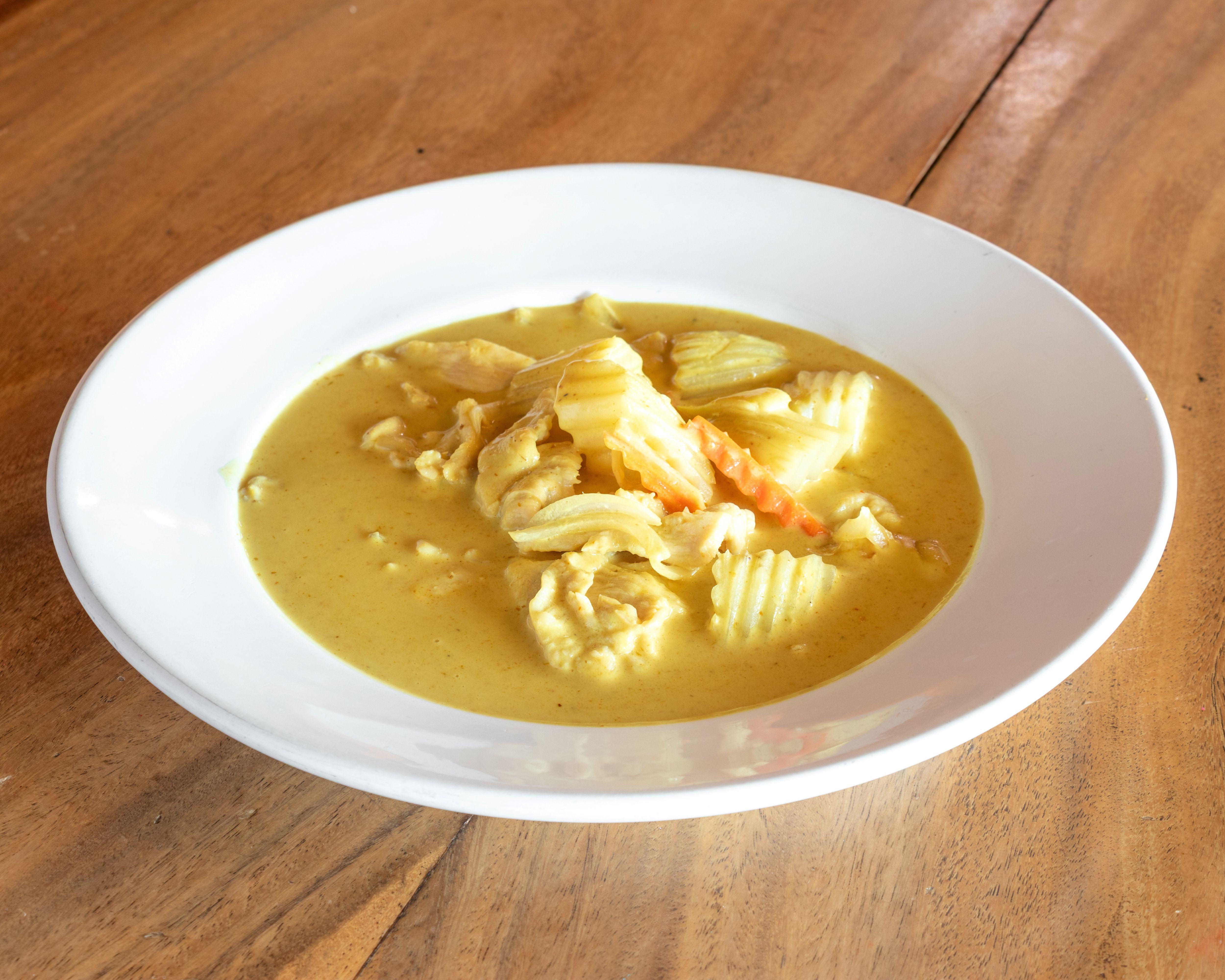 Lunch - Yellow Curry.