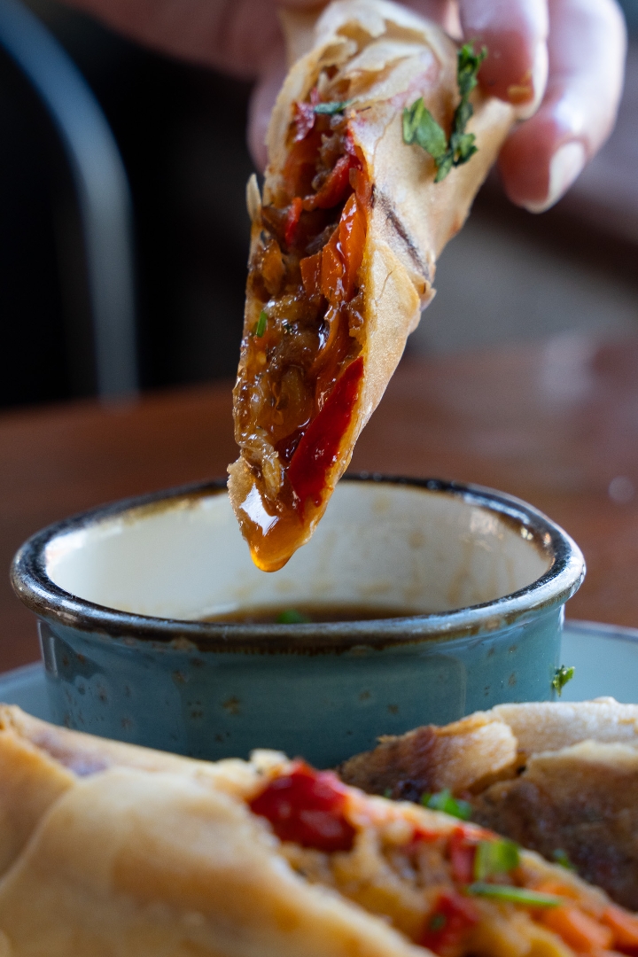 Spring Rolls Duck Confit.