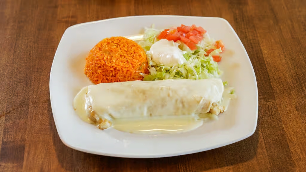 Seafood Burrito.