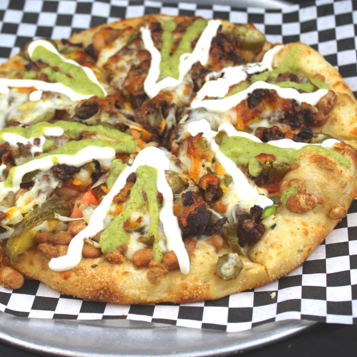 Carne Asada Pizza.