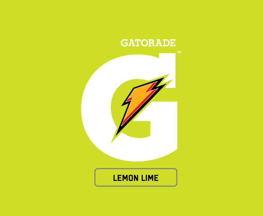 Gatorade Lemon Lime.