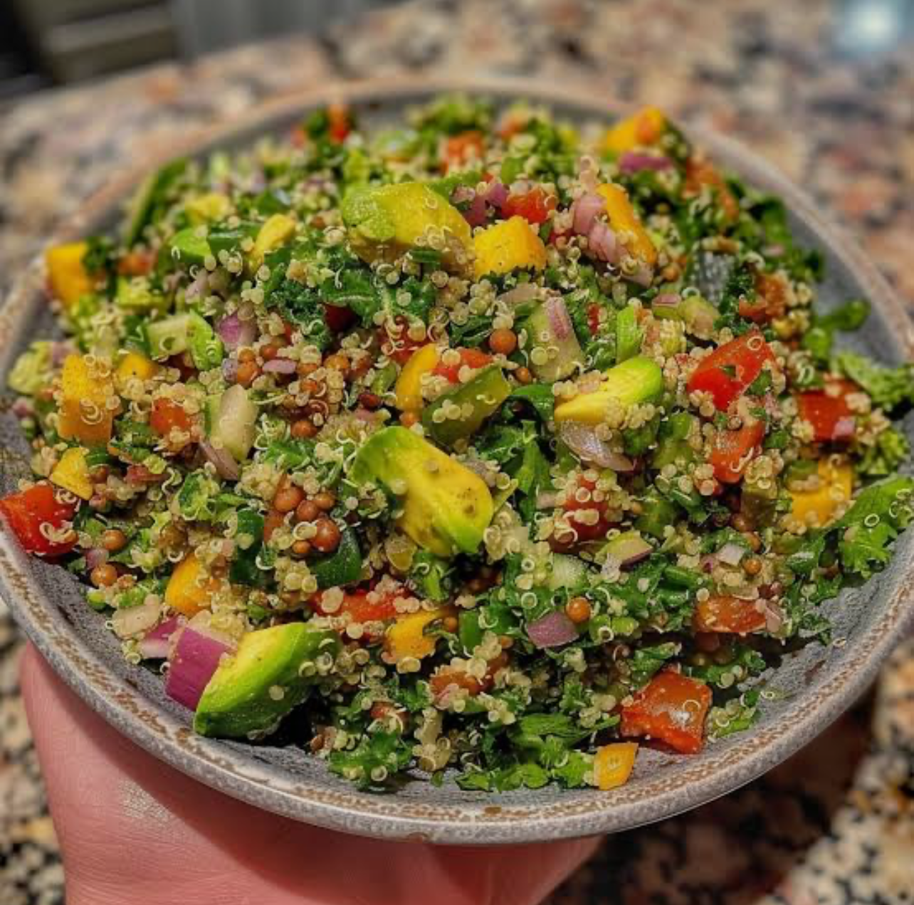 QUINOA SALAD.