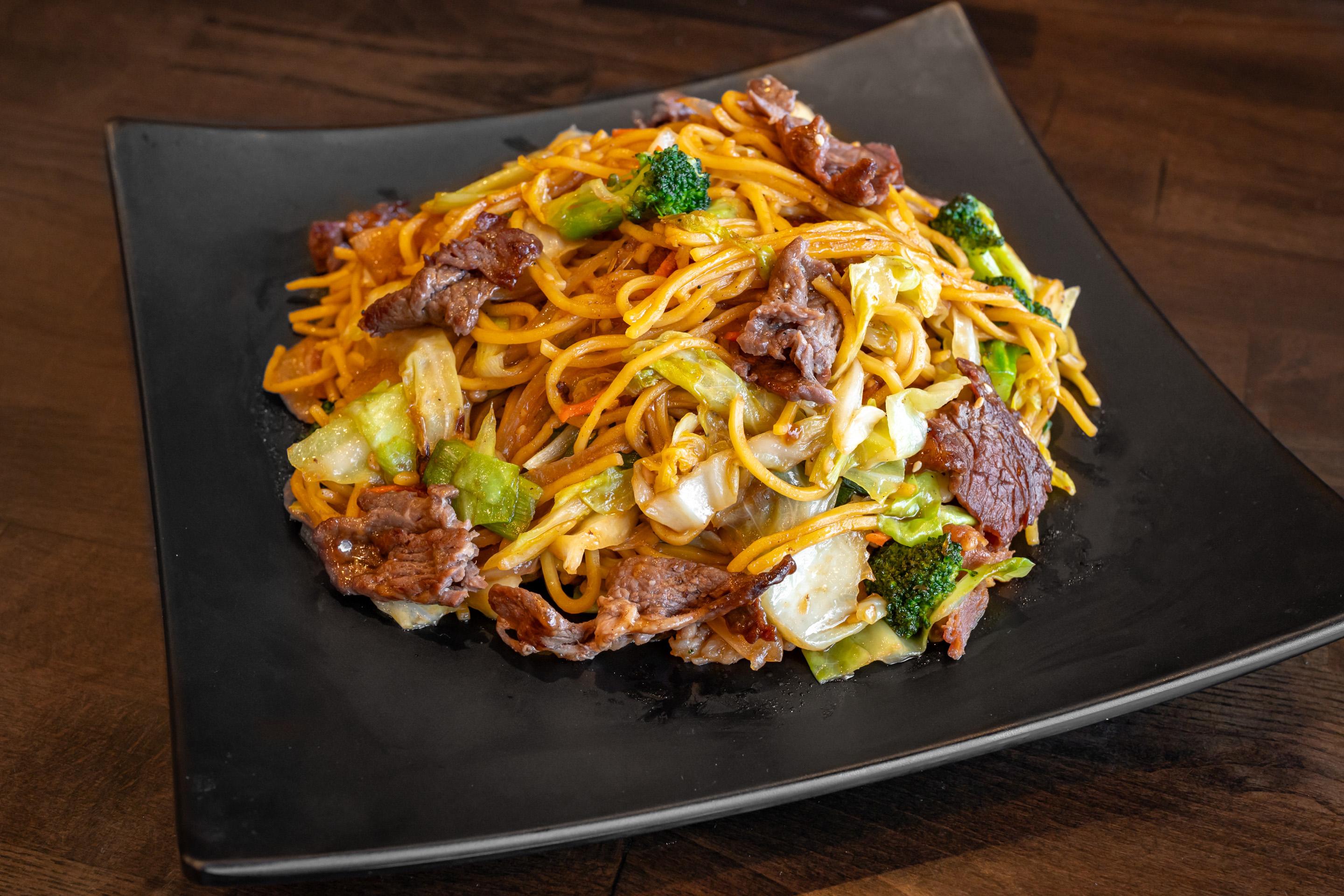 Beef Yakisoba.