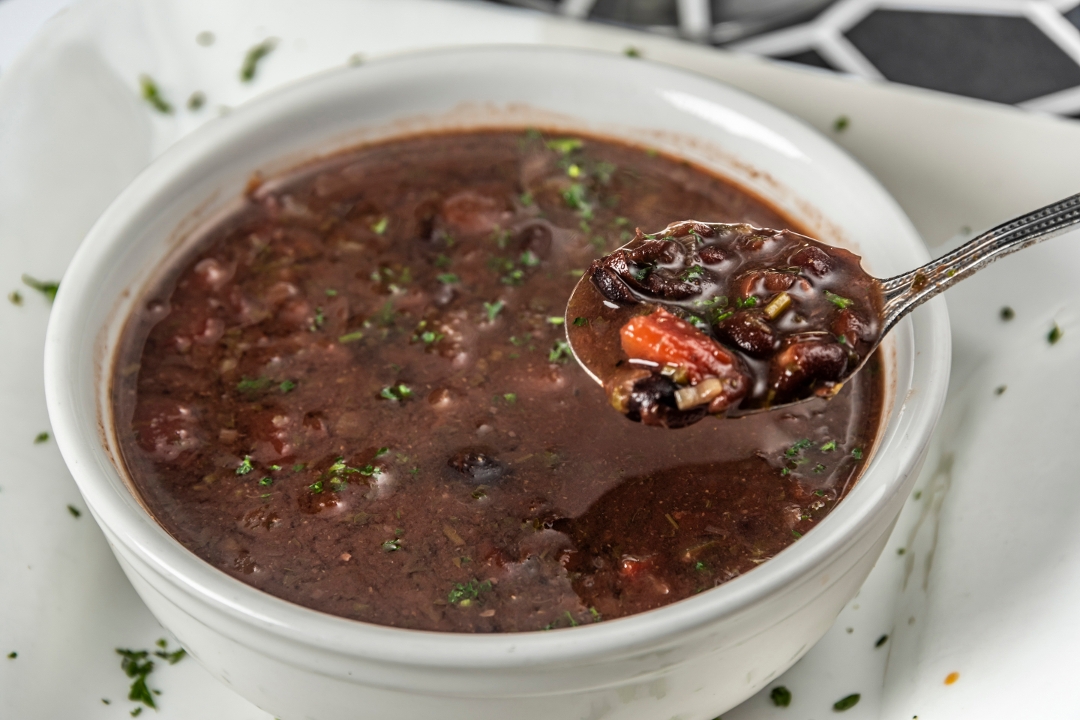 Vegan Black Bean Soup.
