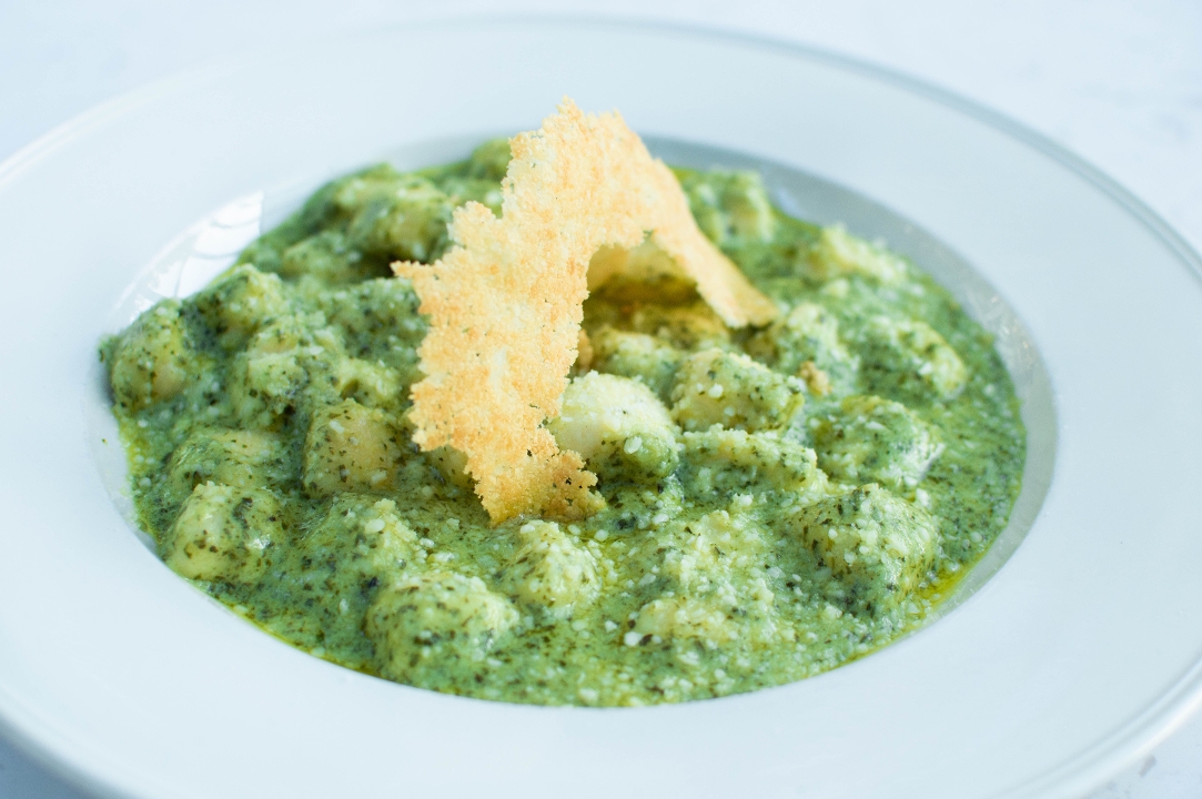 Gnocchi al Pesto.