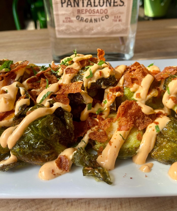 Bacon Butter Brussels Sprouts.