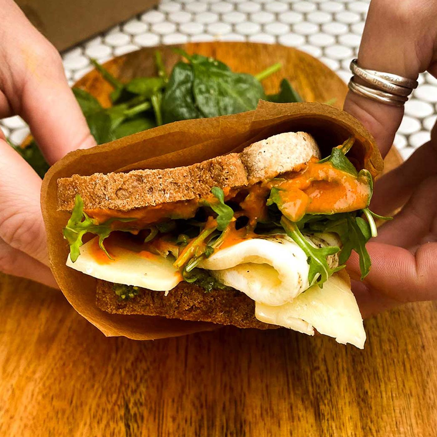 Egg Sandwich.
