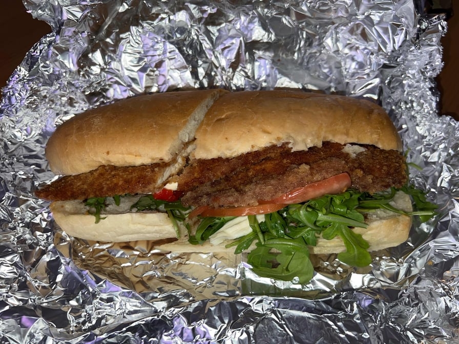 Chicken Cutlet Sandwich.