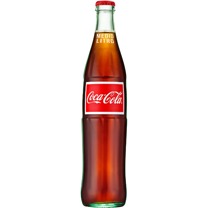 Mexican Coke Half Litre.