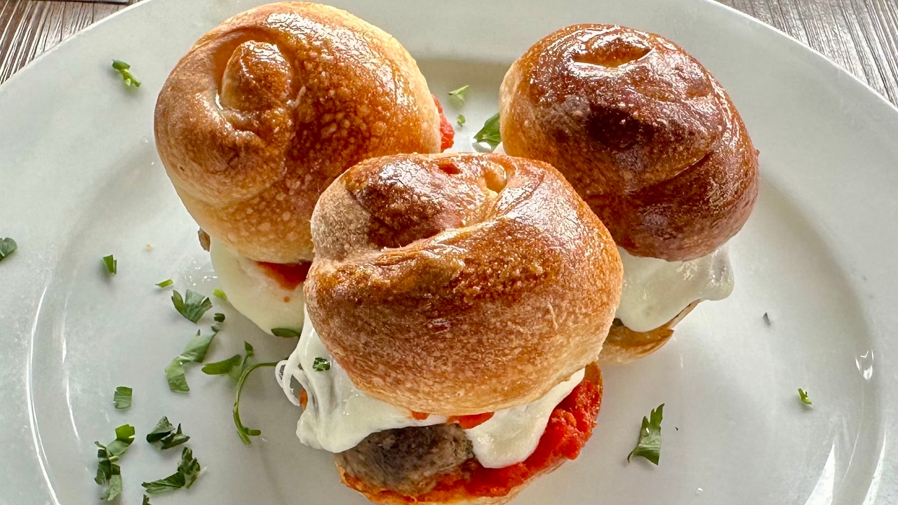 MEATBALL SLIDERS.