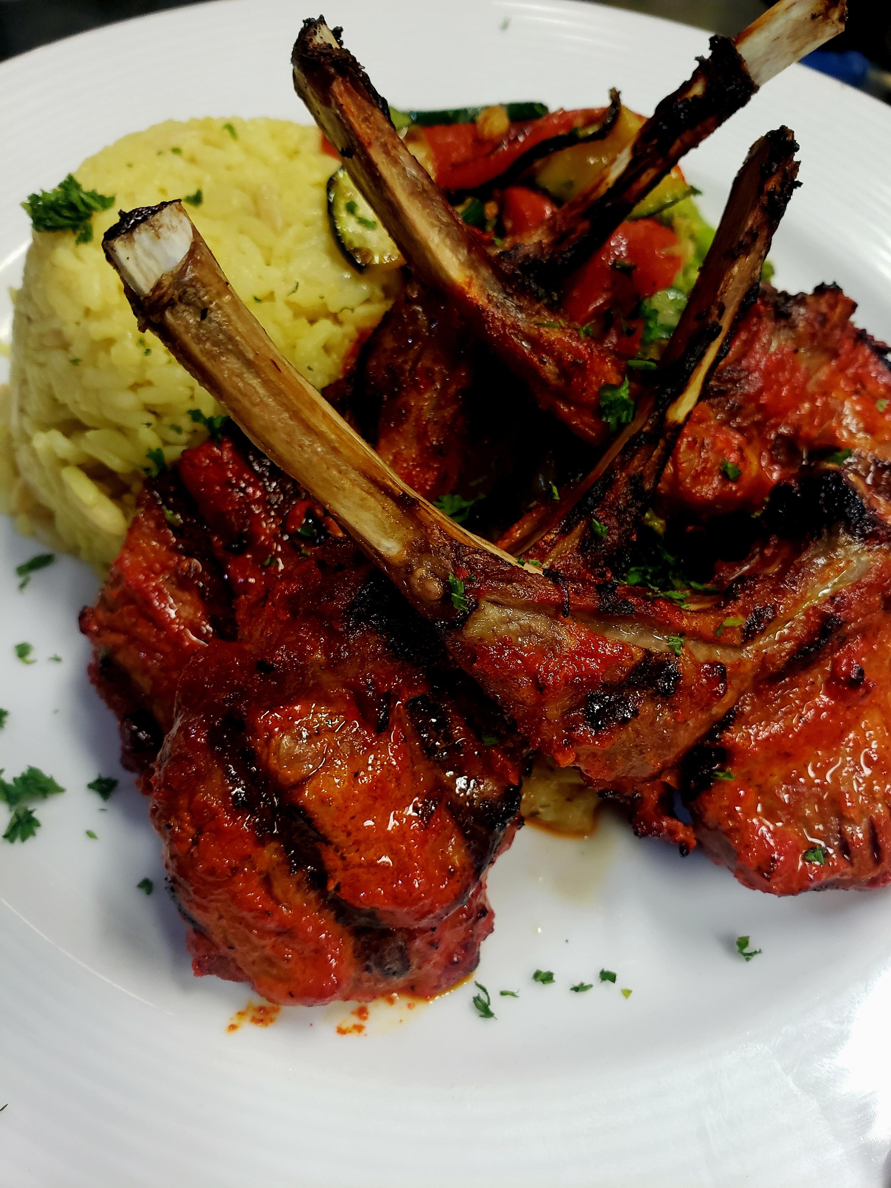 Tandoori Lamb Chops App.