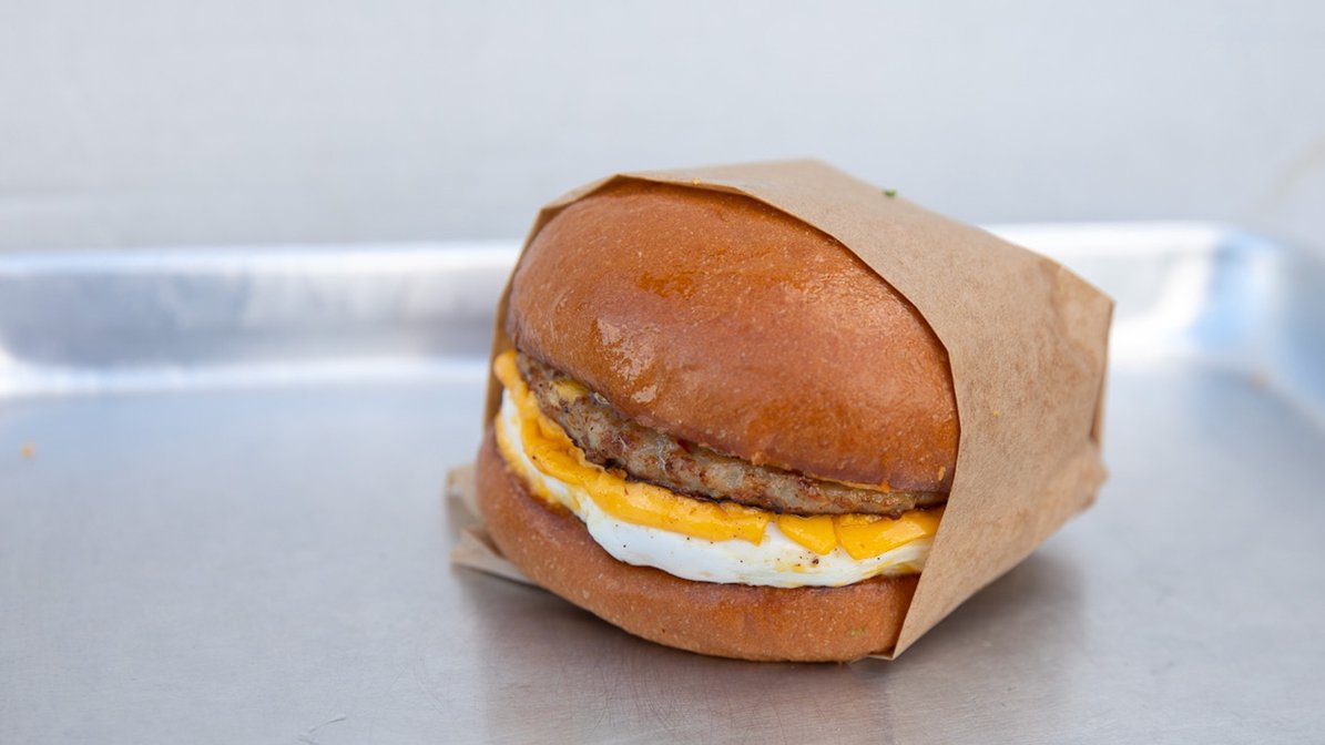  Sausage, Egg-N-Cheez  Sandwich