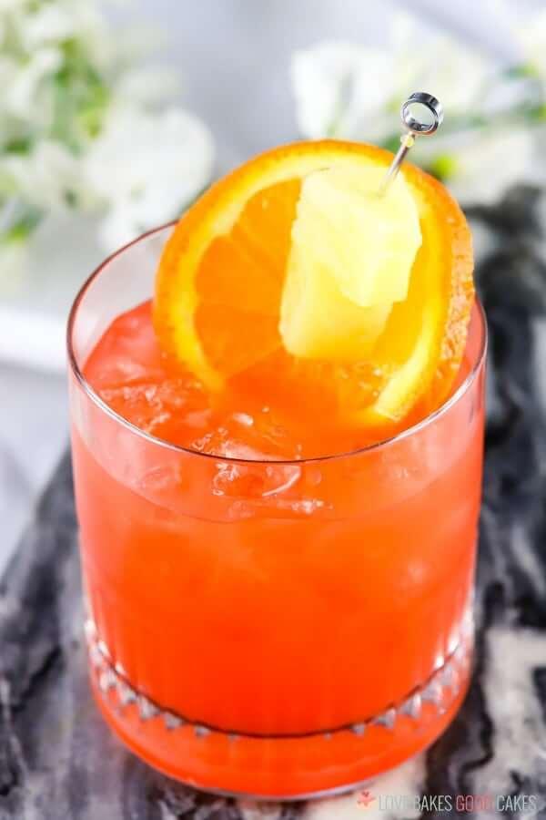 Signature Fruit Punch w/Ginger.