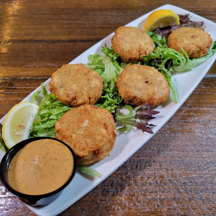 Plant Crab Cakes.