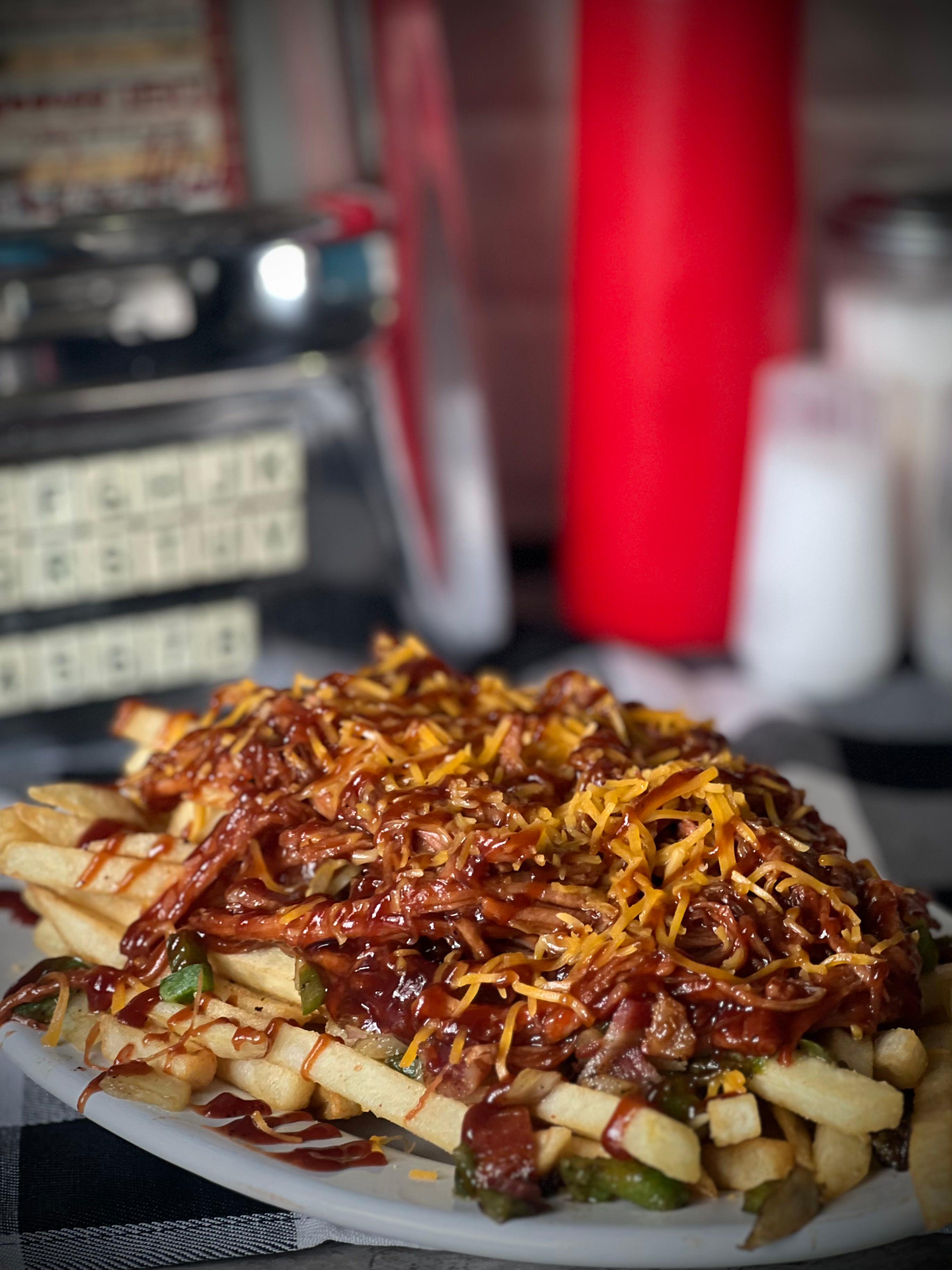 BBQ Pork Fries.