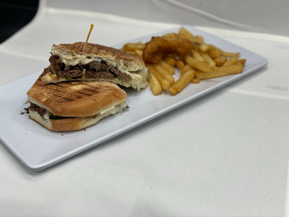 Philly Cheese Steak Panini.