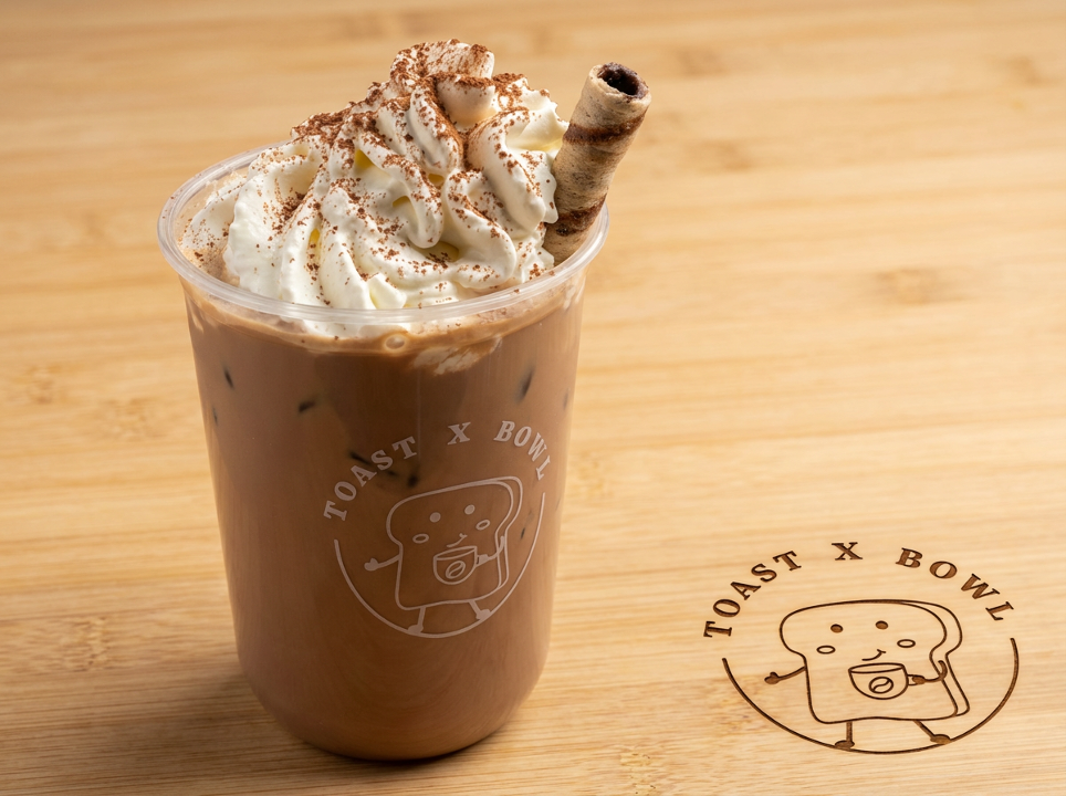 Iced Tiramisu Latte.