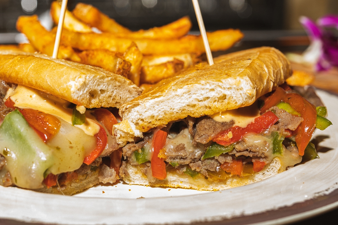 *PHILLY CHEESE STEAK.