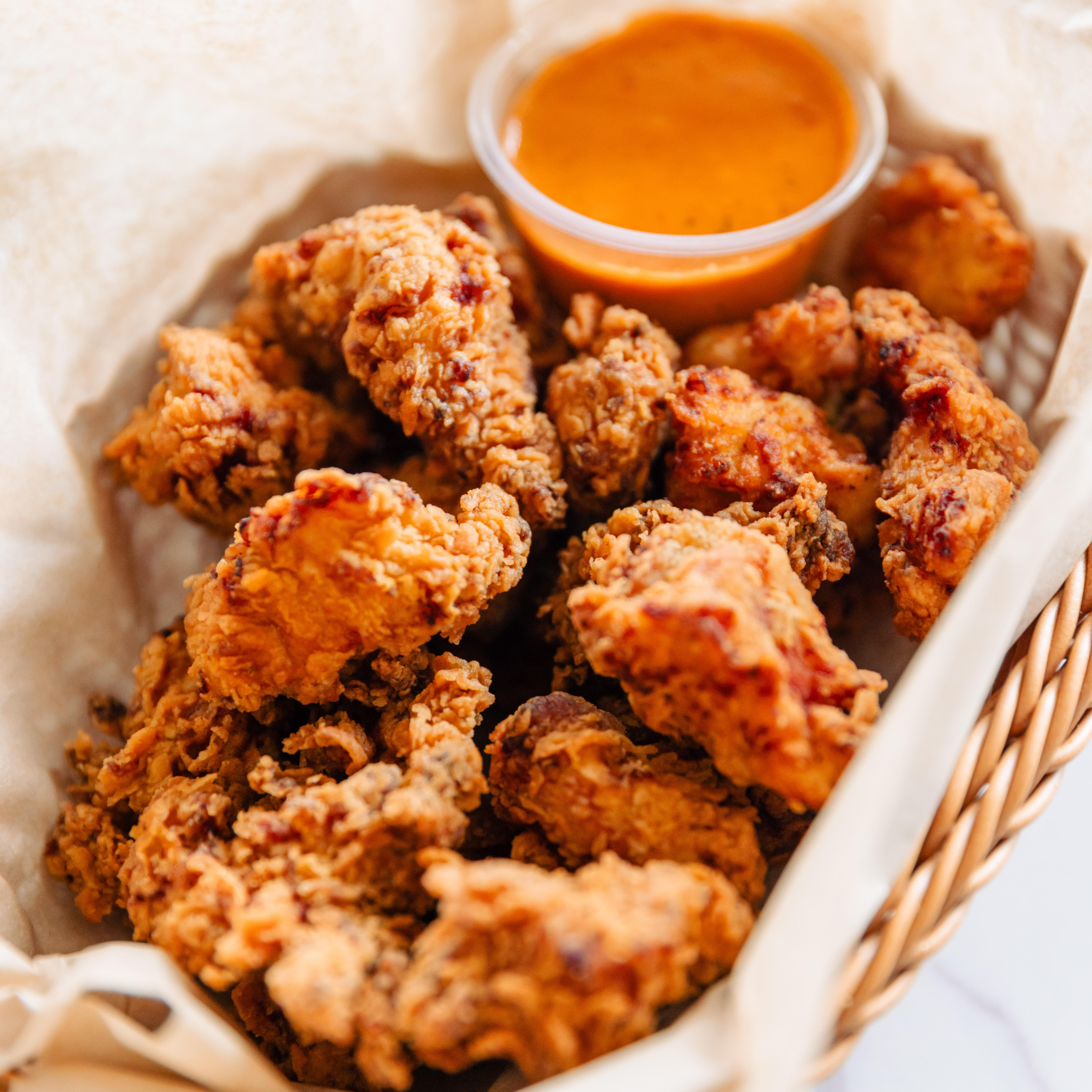 POPCORN CHICKEN.