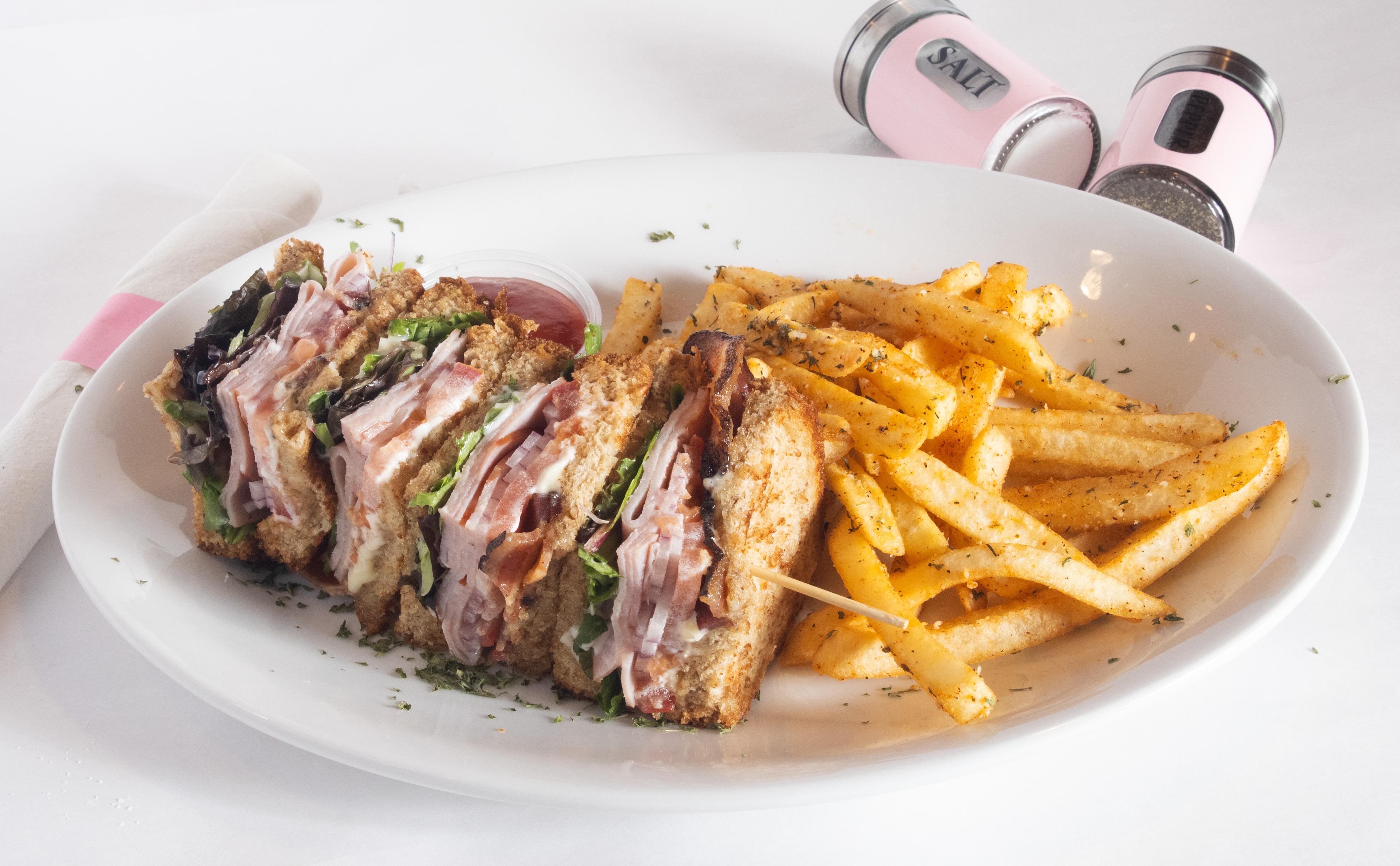 Roasted Turkey Club.