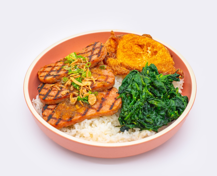 Spam Rice Bowl.