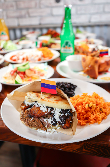 Arepa Pabellon.
