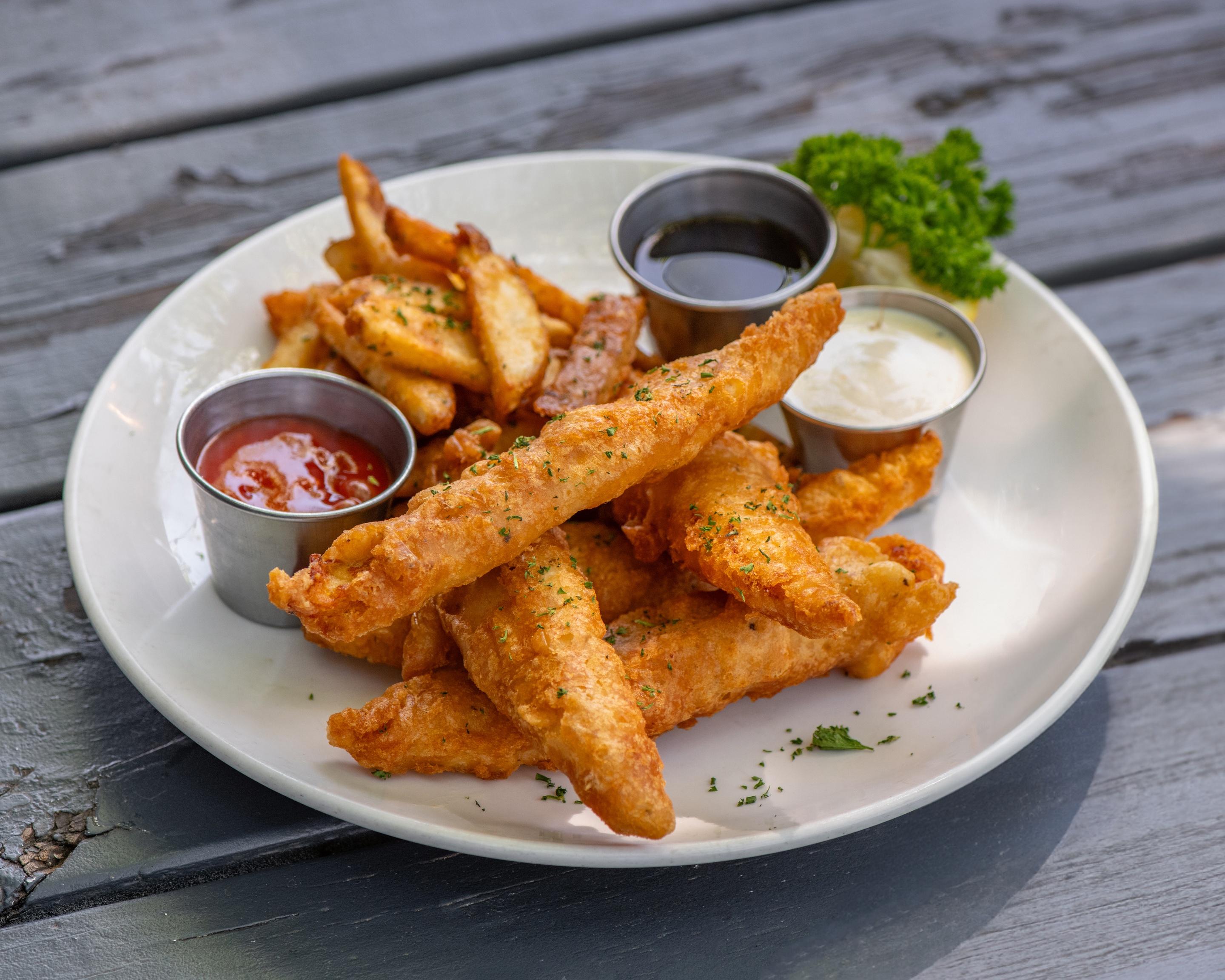 Fish and Chips.