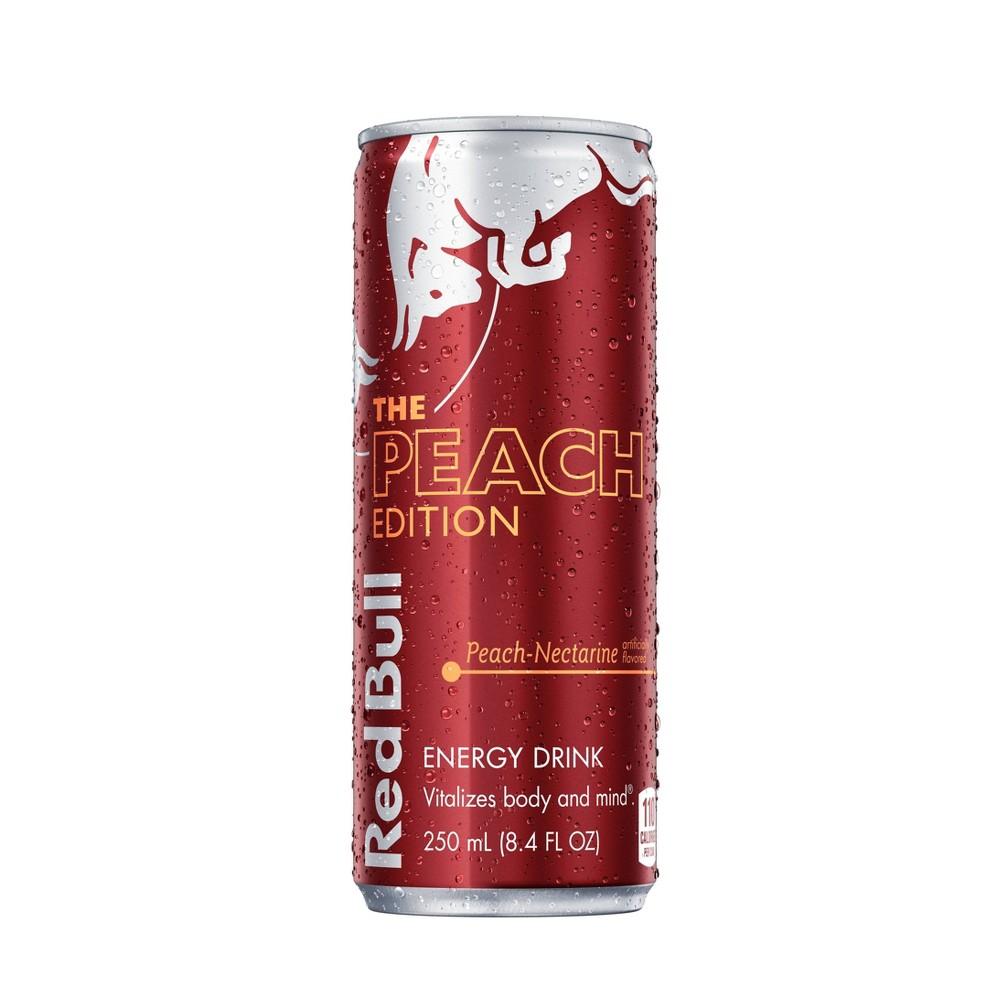 Red Bull Energy Drink Peach - 8.4 Oz.