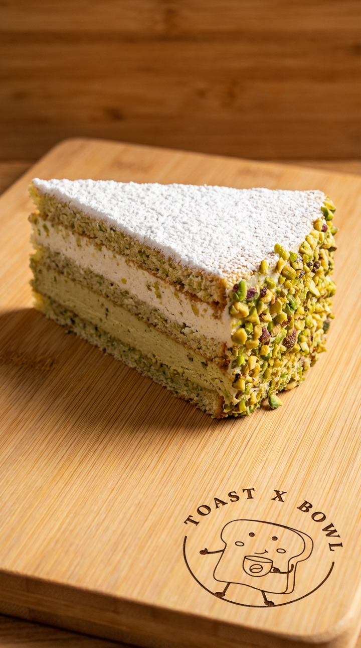 Ricotta & Pistachio.