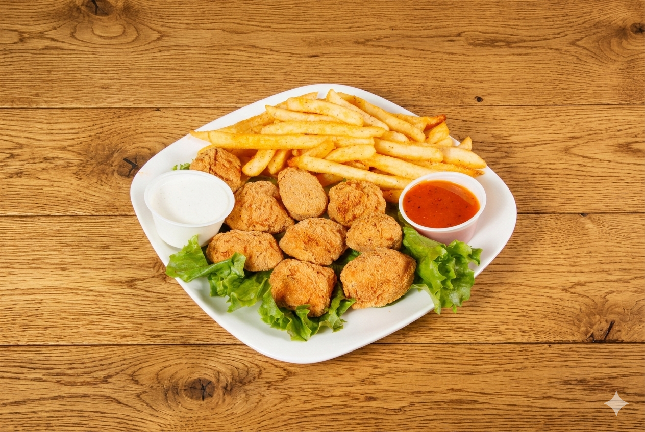 Chicken Boneless Fritters @.