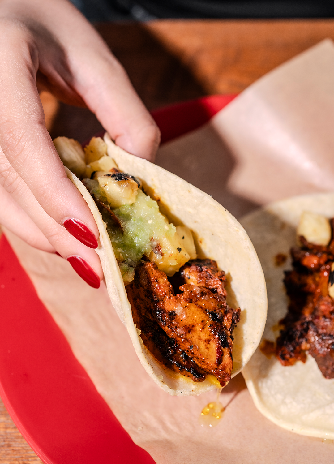 Adobada Taco.