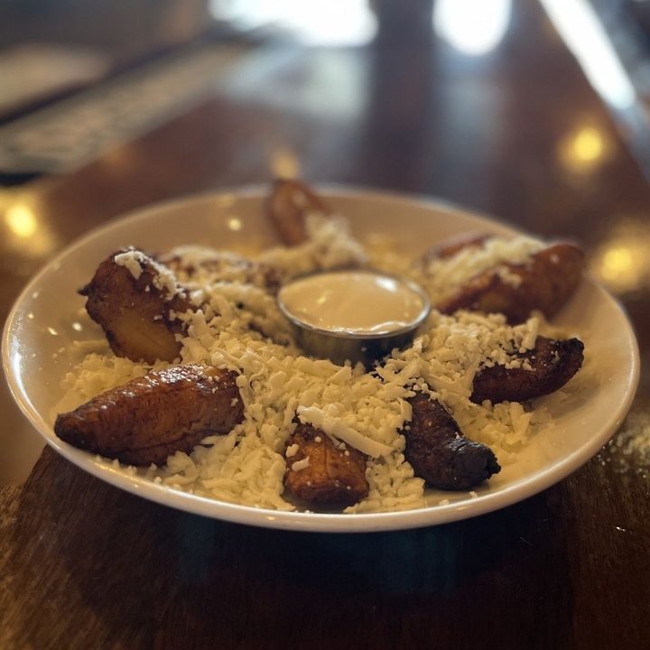 Tajadas con Queso Appetizer.