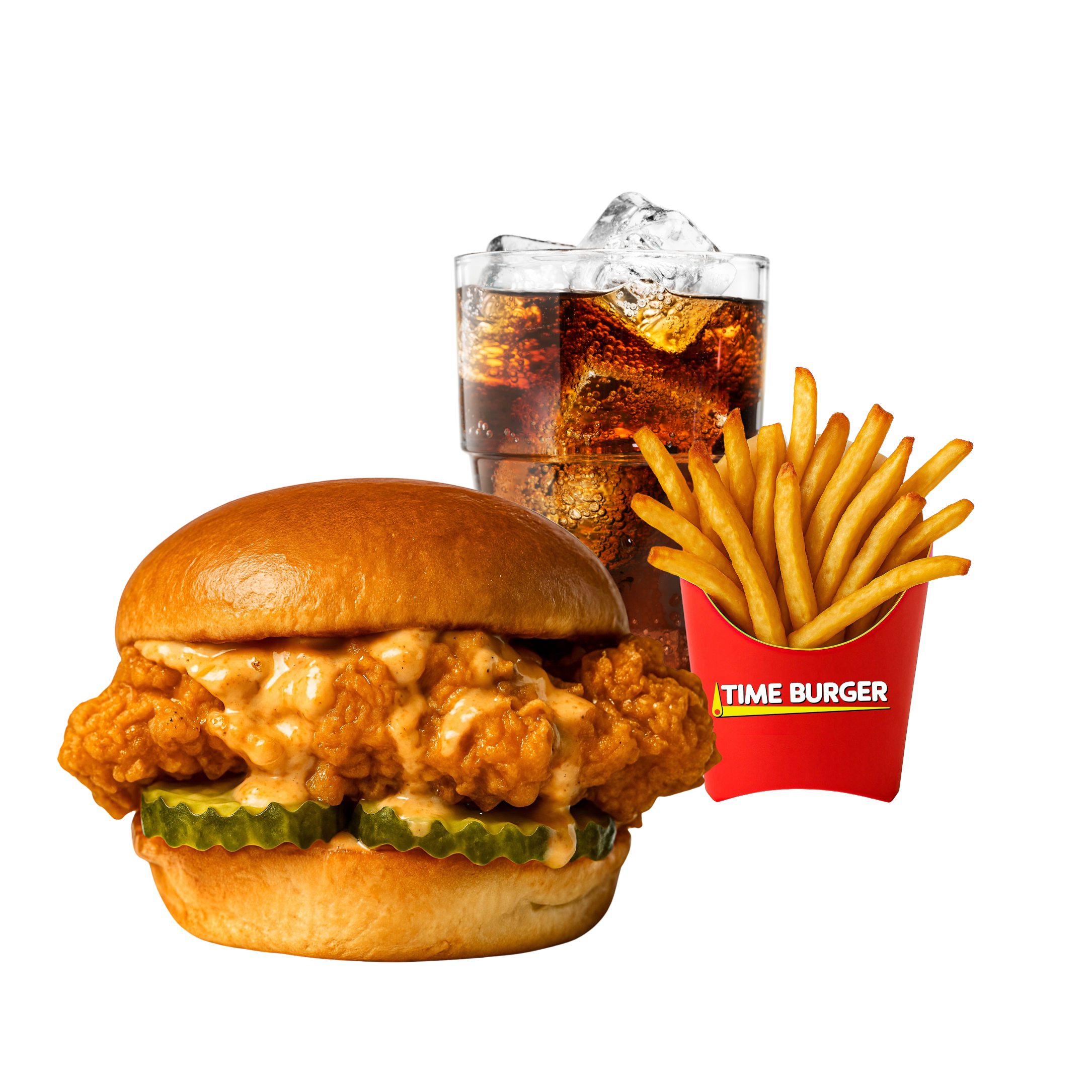 Classic Chicken Sandwich Combo.