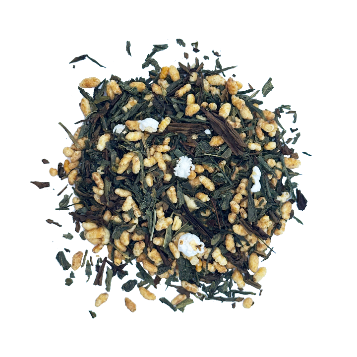 Japanese Genmaicha.