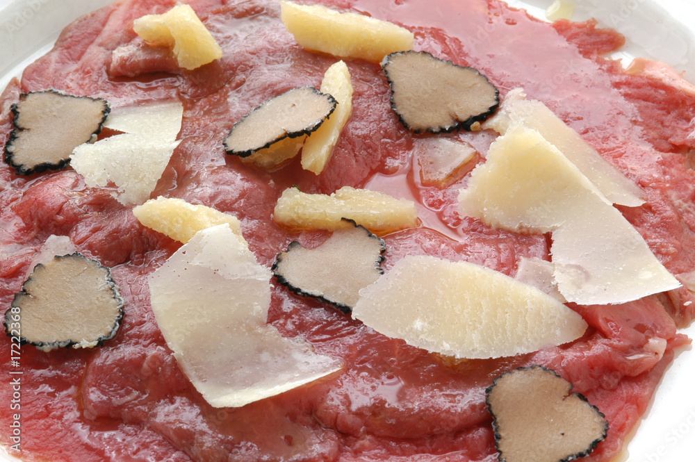 Truffle Beef Carpaccio.