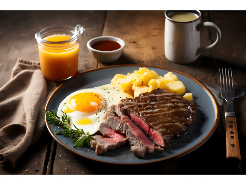 Ribeye egg & cheese.