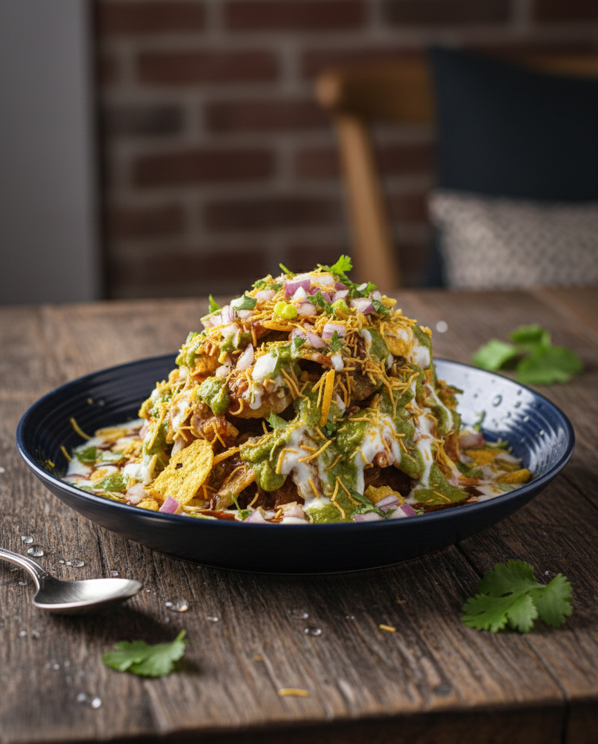 Uttar Se Palak Chaat.