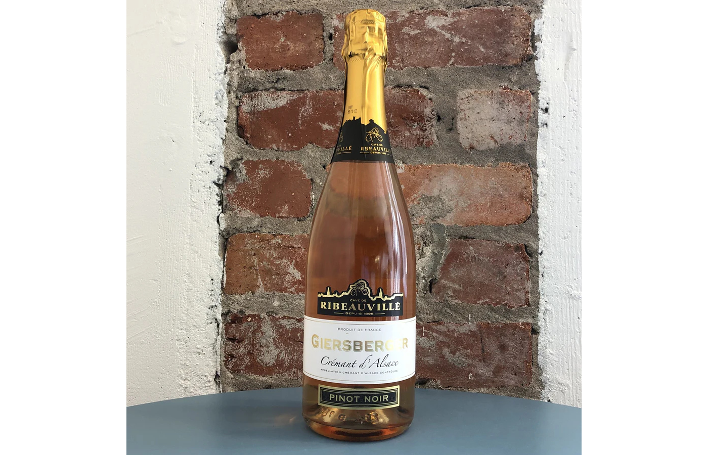 Cremant d'Alsace Rosé (100% Pinot noir)